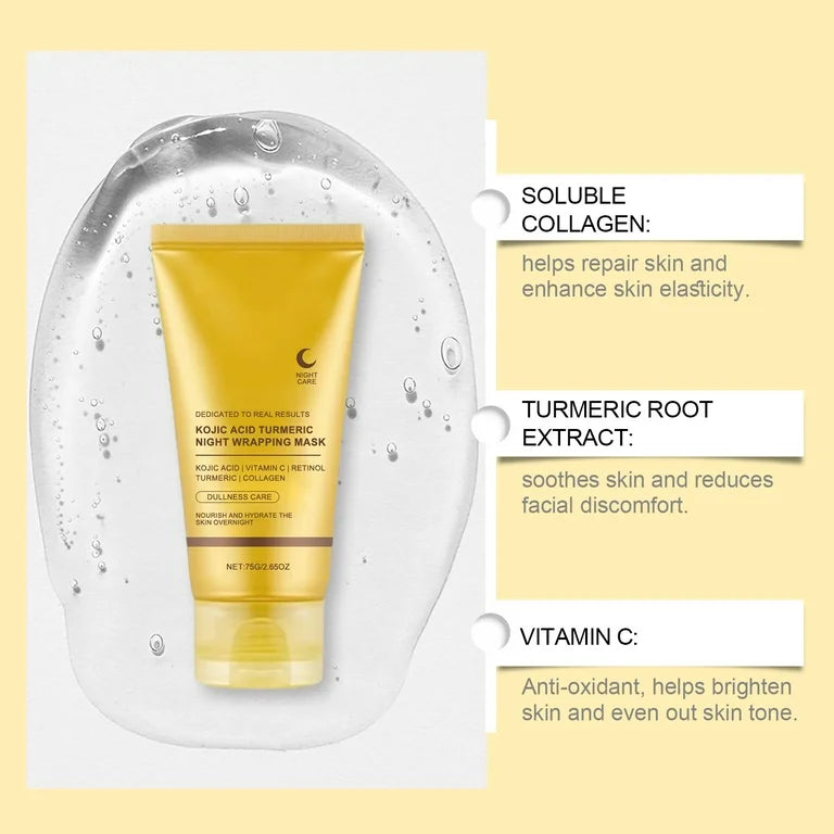 Medicube - Kojic Acid Turmeric Night Wrapping Mask 75ml
