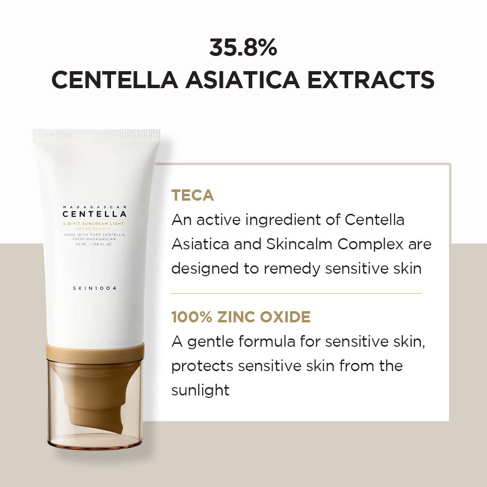 Skin 1004 Madagascar Centella suncream 50 ml