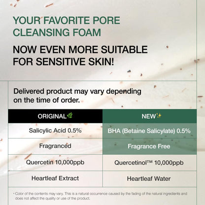 Anua Heartleaf Quercetinol Pore Deep Cleansing Foam