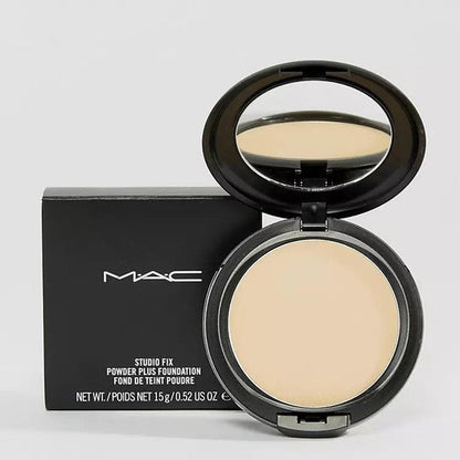 MAC STUDIO FIX POWDER PLUS FOUNDATION+lipstick gift