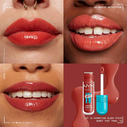 nyx Lip I.V. Hydrating Lip Gloss Stain
