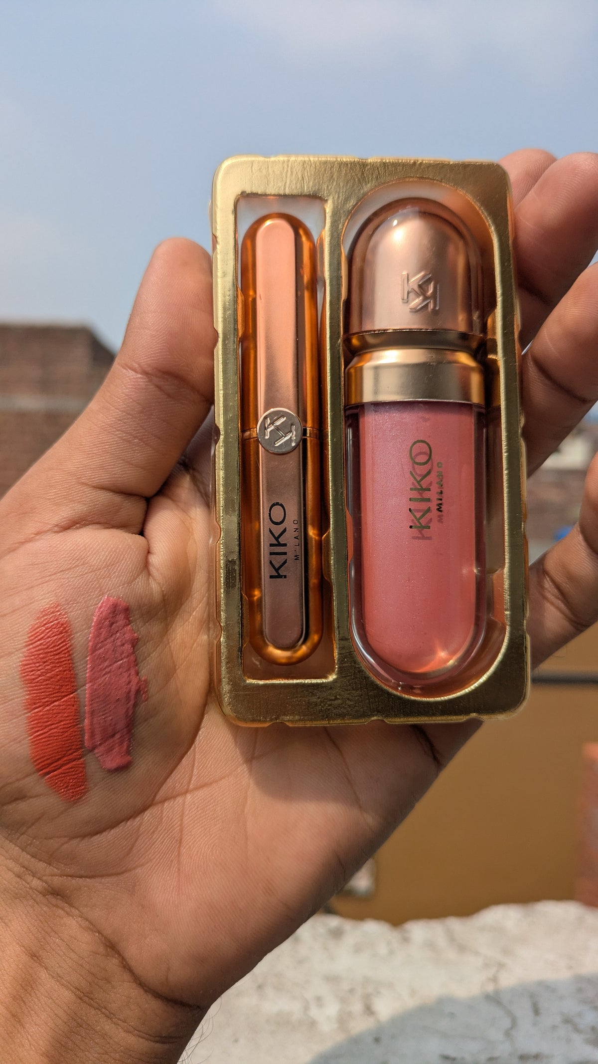 KIKO Milano Golden Oasis Chic Lip Beauty Kit ✨