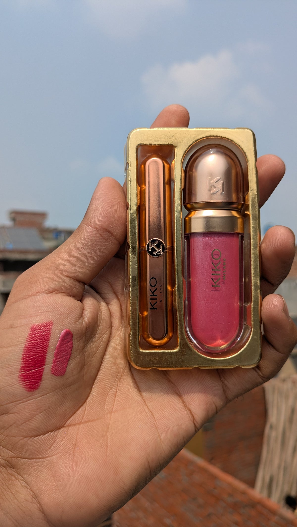 KIKO Milano Golden Oasis Chic Lip Beauty Kit ✨
