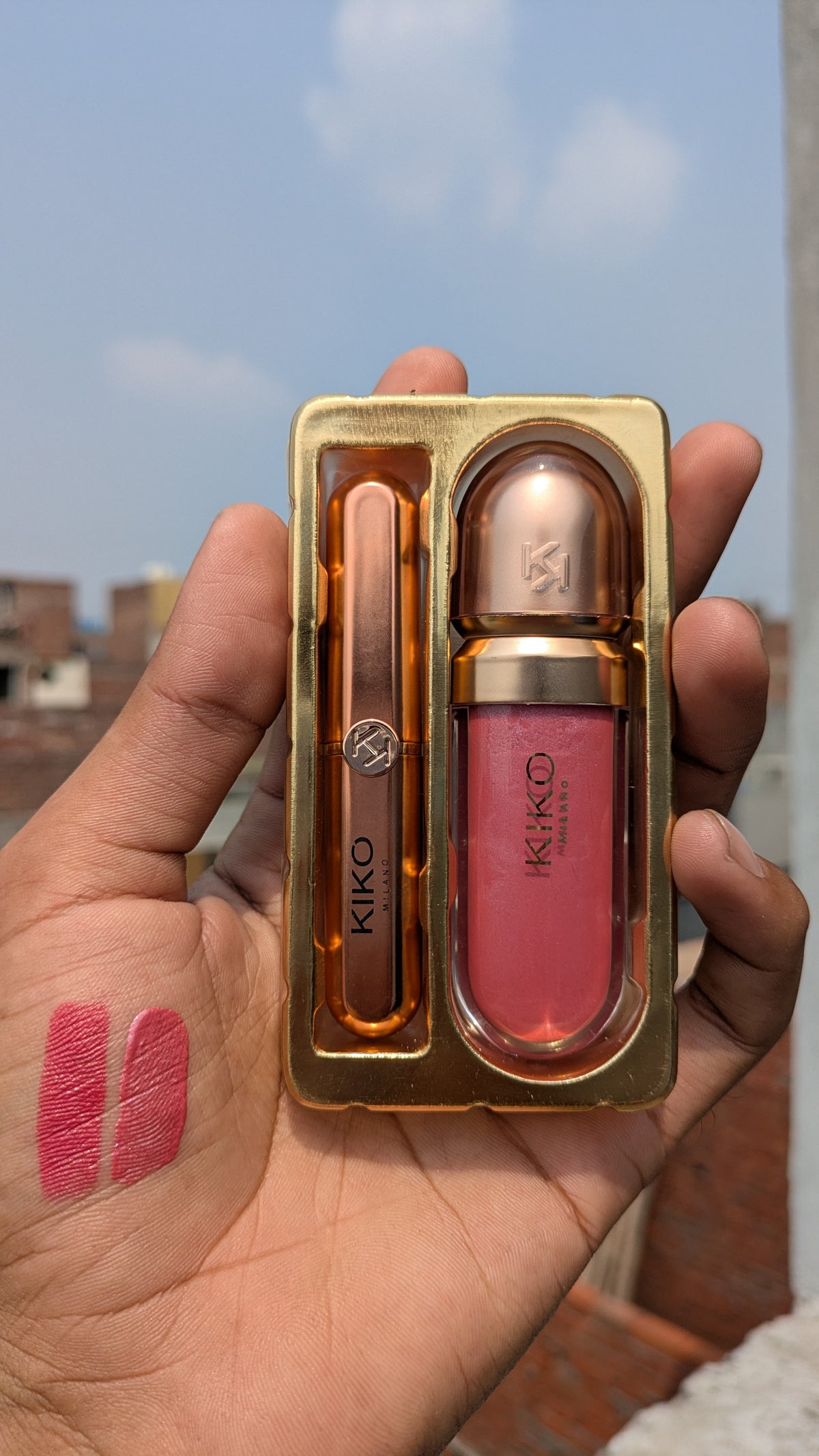 KIKO Milano Golden Oasis Chic Lip Beauty Kit ✨