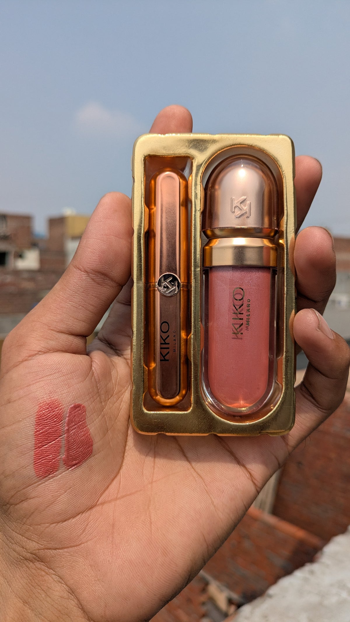 KIKO Milano Golden Oasis Chic Lip Beauty Kit ✨