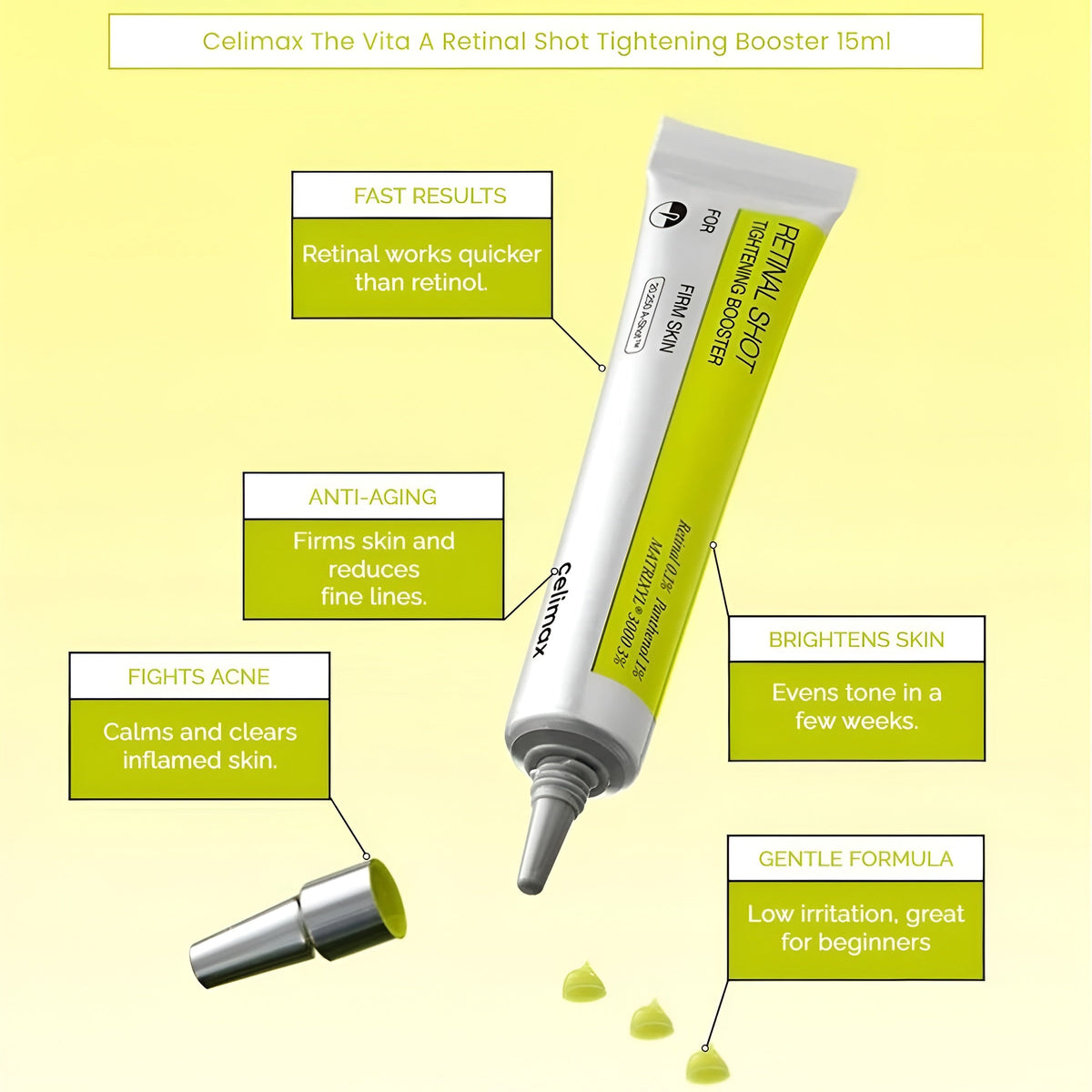 CELIMAX RETINAL SHOT TIGHTENING BOOSTER 15ML