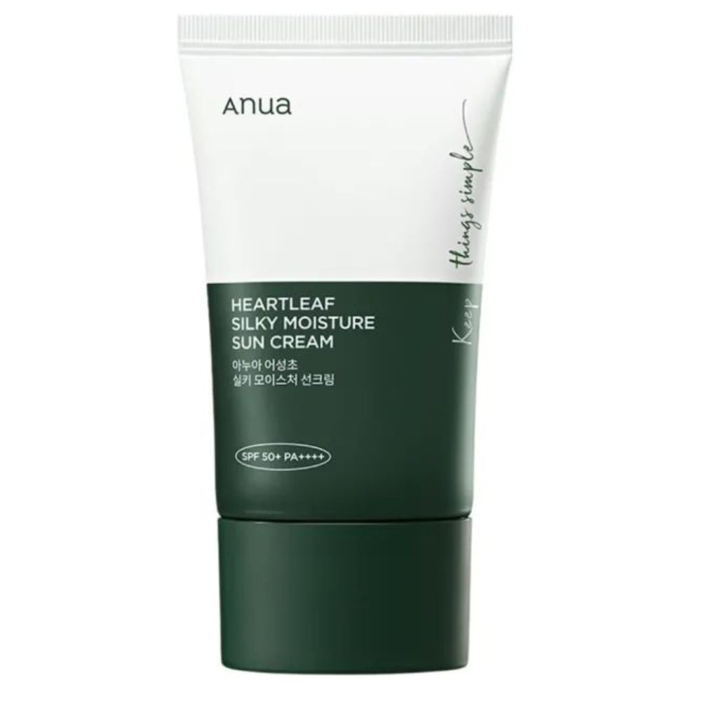Anua Heartleaf Silky Moisture Sun Cream SPF 50+ PA++++