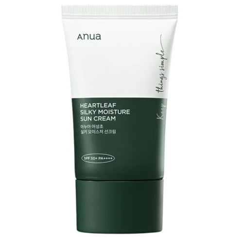 Anua Heartleaf Silky Moisture Sun Cream SPF 50+ PA++++