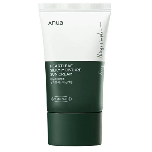 Anua Heartleaf Silky Moisture Sun Cream SPF 50+ PA++++