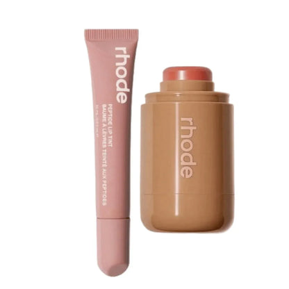 RHODE | freckle Pocket Blush & toast Peptide Lip Tint Duo
