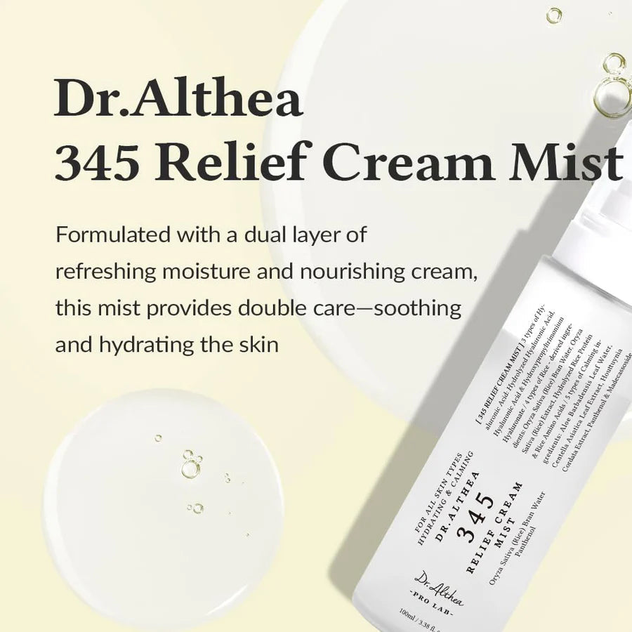 Dr althea 345 relief cream mist 60 ML