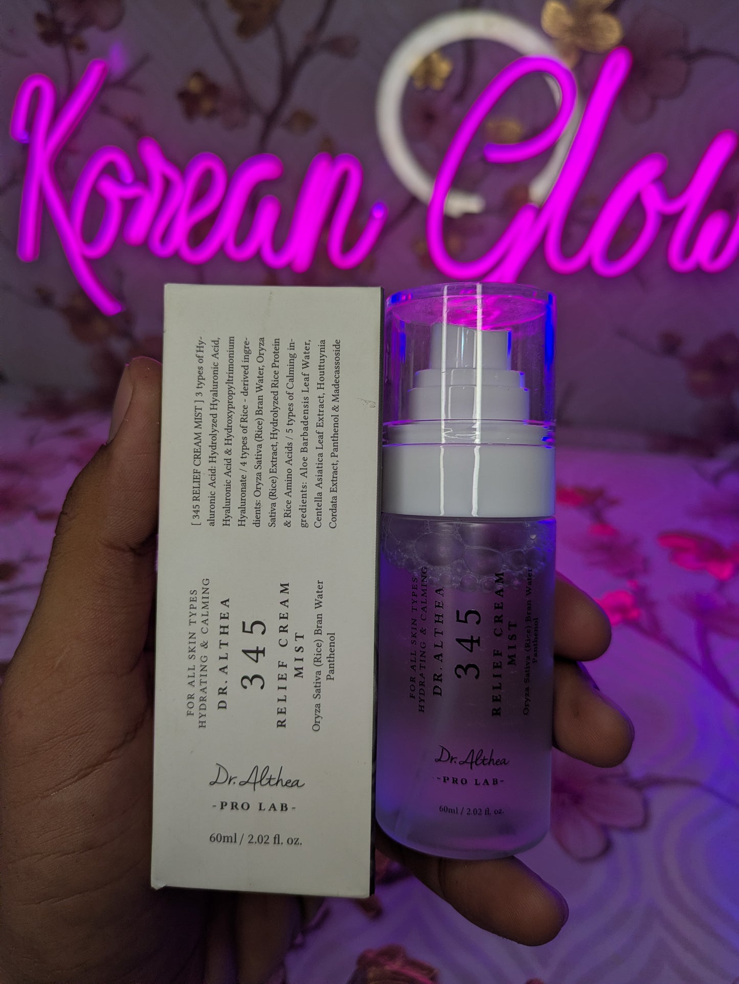 Dr althea 345 relief cream mist 60 ML