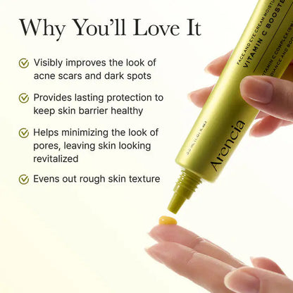Arencia Vitamin C Booster Shot - 30ml for Bright, Healthy Skin Glow