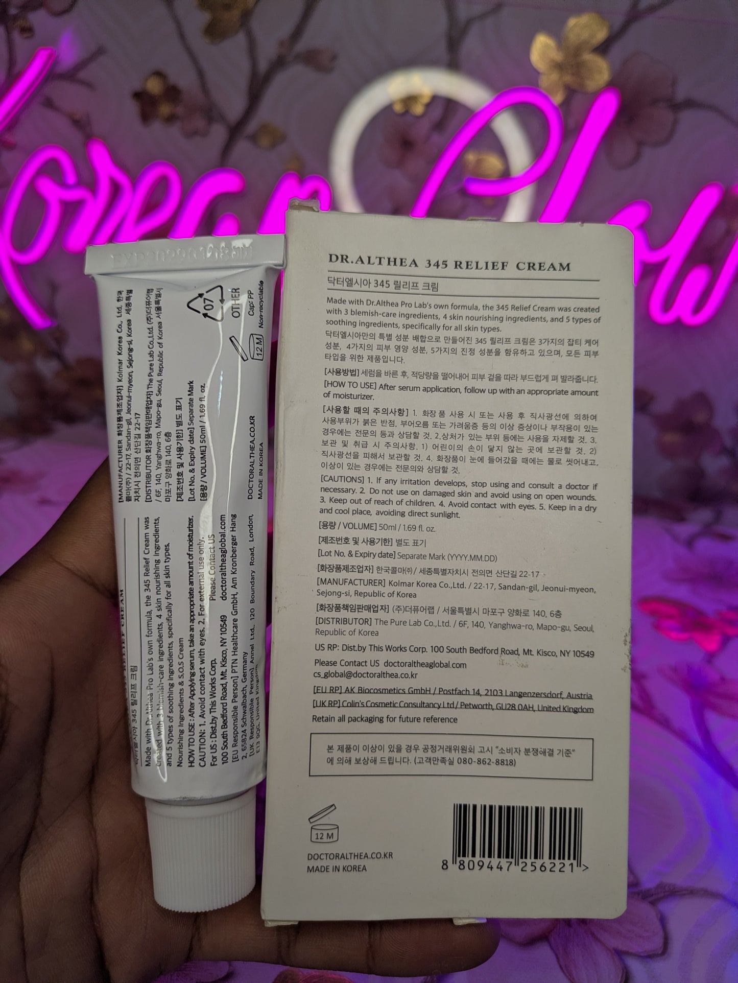 Dr althea 345 relief cream mist combo