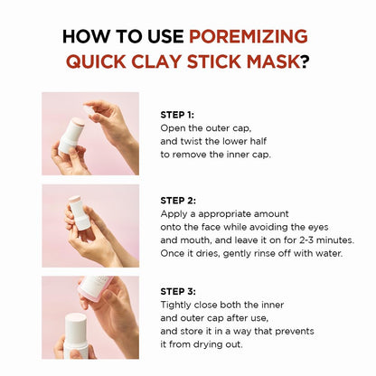 SKIN1004 Madagascar Centella Poremizing Quick Clay Stick Mask 27g Expiry 09 - 2027