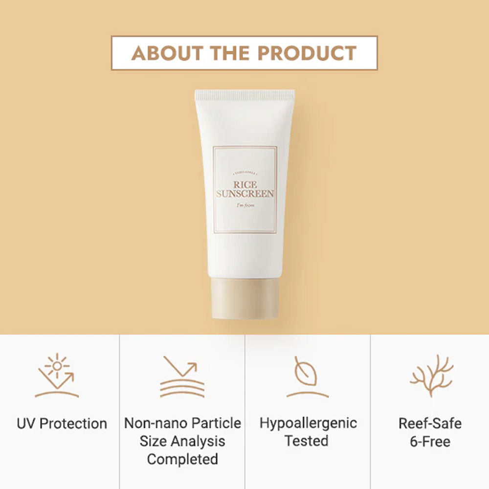 I'm from Rice Sunscreen 50ml